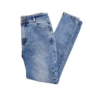 Rifle Jeanswear Magic Up High Rise Skinny Jeans Acid Wash Stretch Size 8